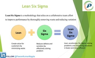 Lean Six Sigma Presentation for the practitioners | PDF