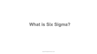 Lean six sigma   introduction