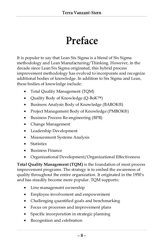 six sigma black belt resume