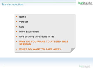 Lean Six Sigma Black Belt Training Part 1 | PPTX