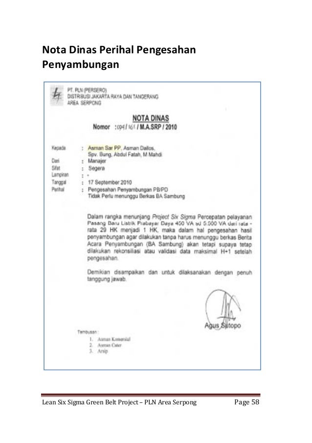 Contoh Nota Dinas Permintaan Barang Contoh Resource