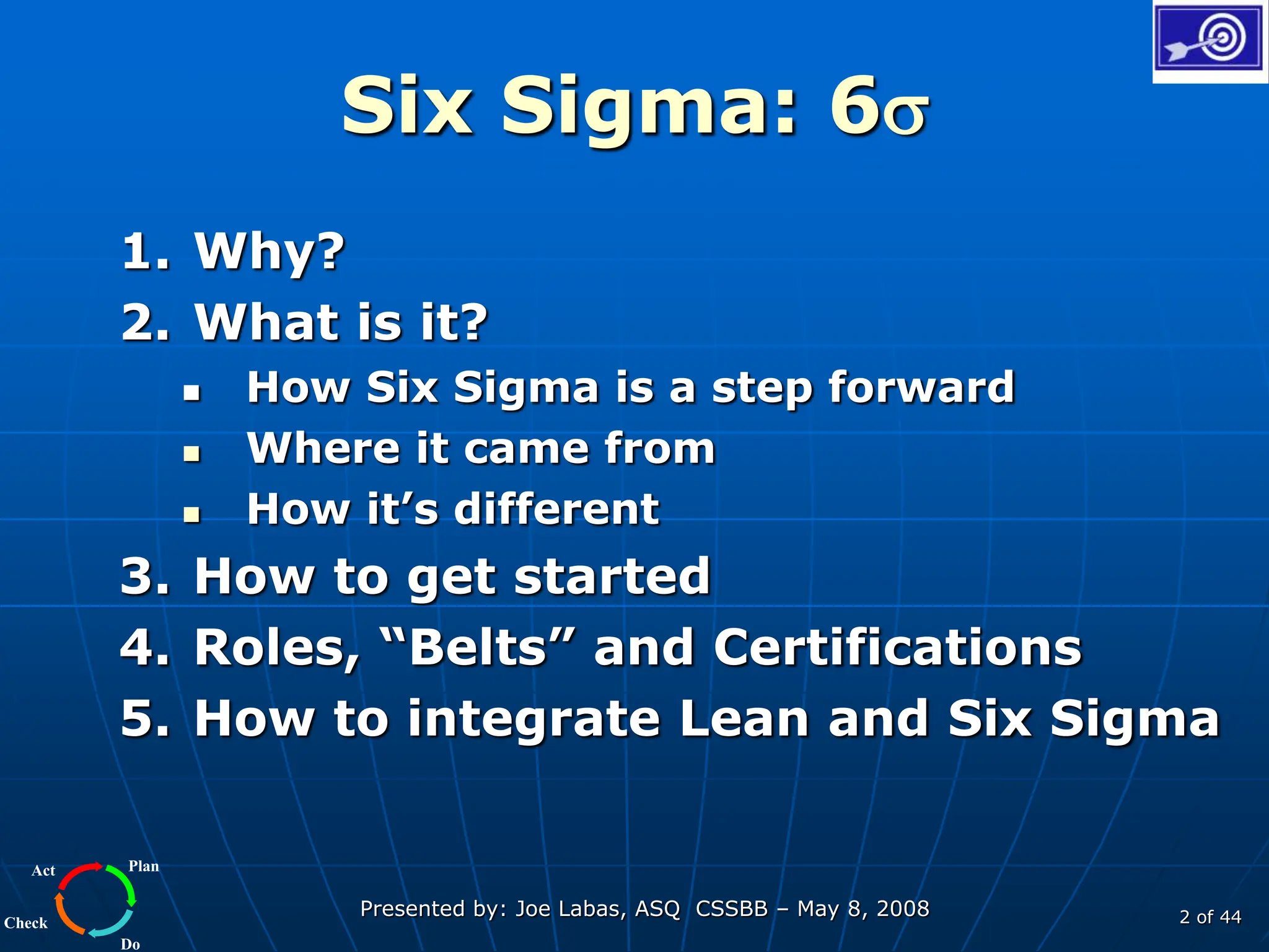 LEAN SIX SIGMA Presentation Slide Deck Interesting | PPT