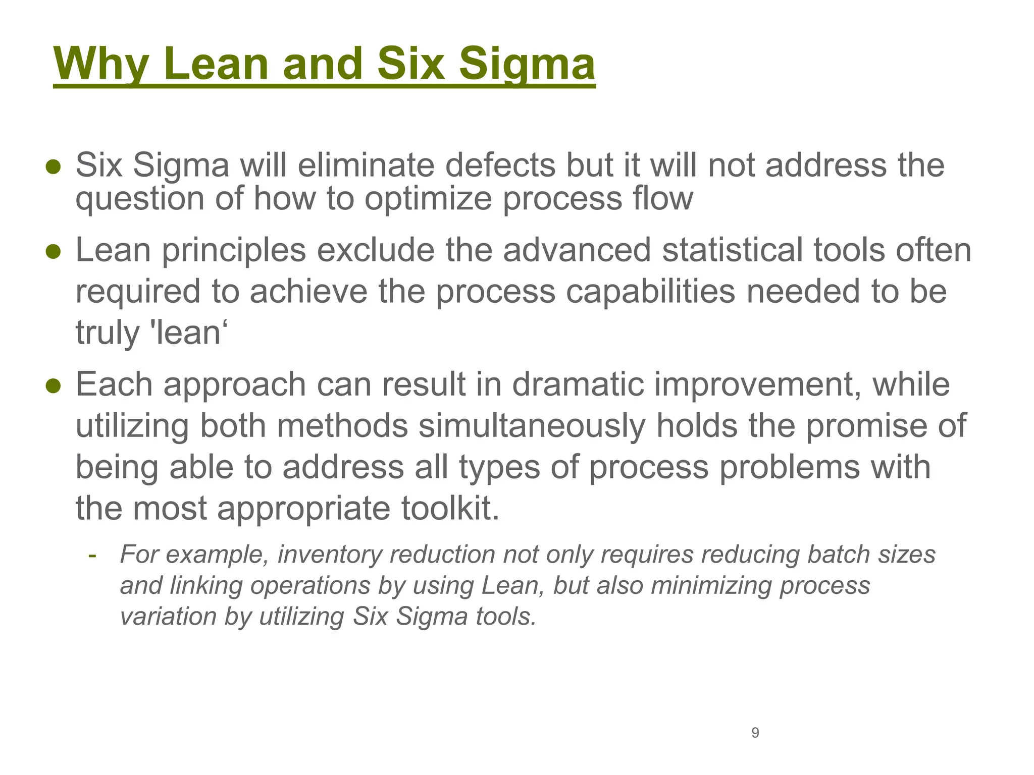 Lean six sigma Yellow Belt Complete training | PPTX