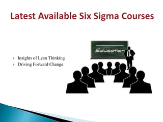 lean 6 sigma course
