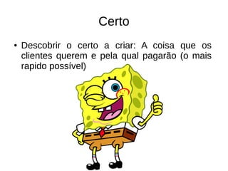 Realidade
Desperdício de talentos
Maximizar as chances de sucesso
 
