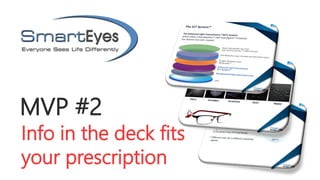 MVP #2

Info in the deck fits
your prescription

 