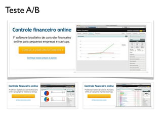 Teste A/B
 