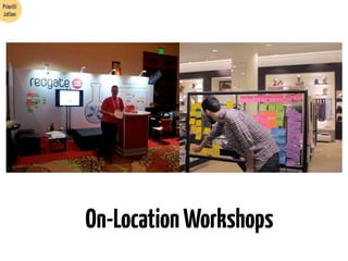 Prioriti
zation

On-Location Workshops

 