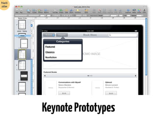 Prioriti
zation

Keynote Prototypes

 