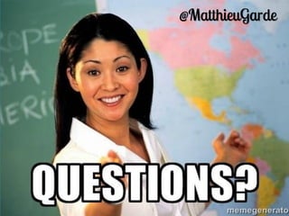 Codeurs En Seine - Lean startup - Matthieu Garde-Lebreton