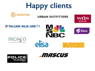 Happy clients
 