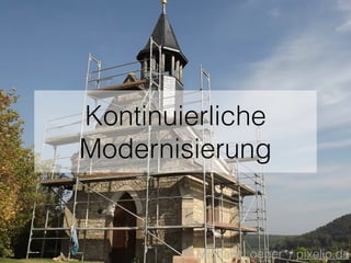 Kontinuierliche
Modernisierung
Michael Loeper / pixelio.de
 