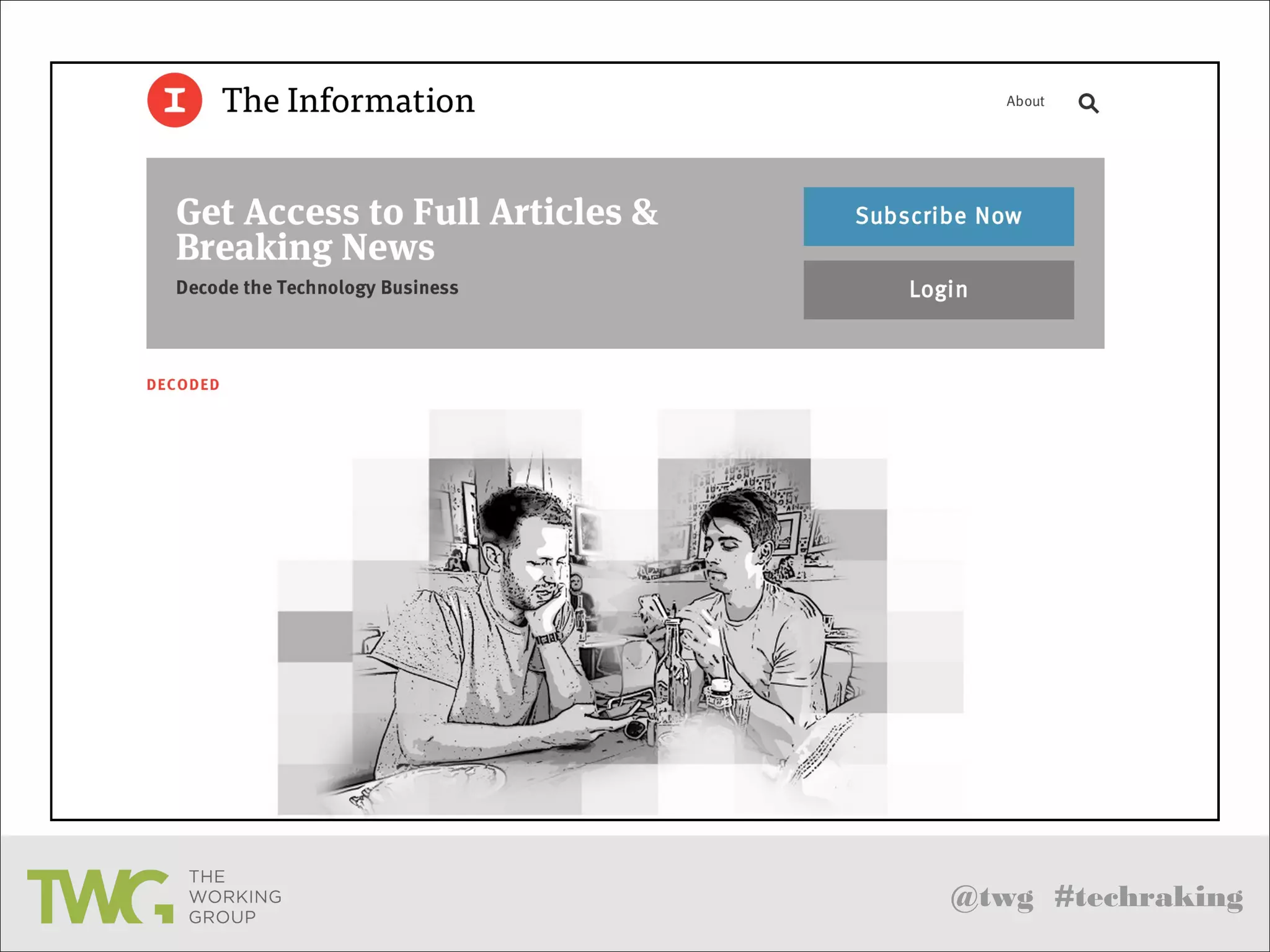 @twg@twg #techraking
 