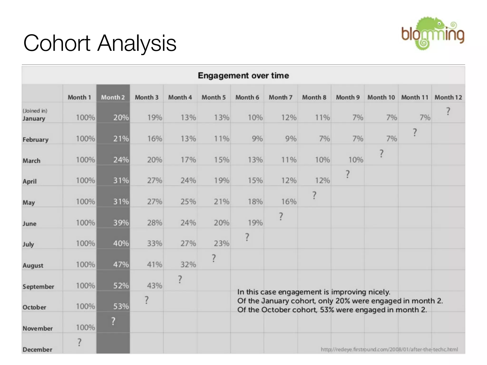 Cohort Analysis
 