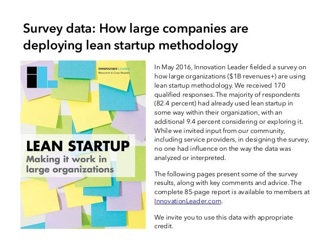 lean startup methodology