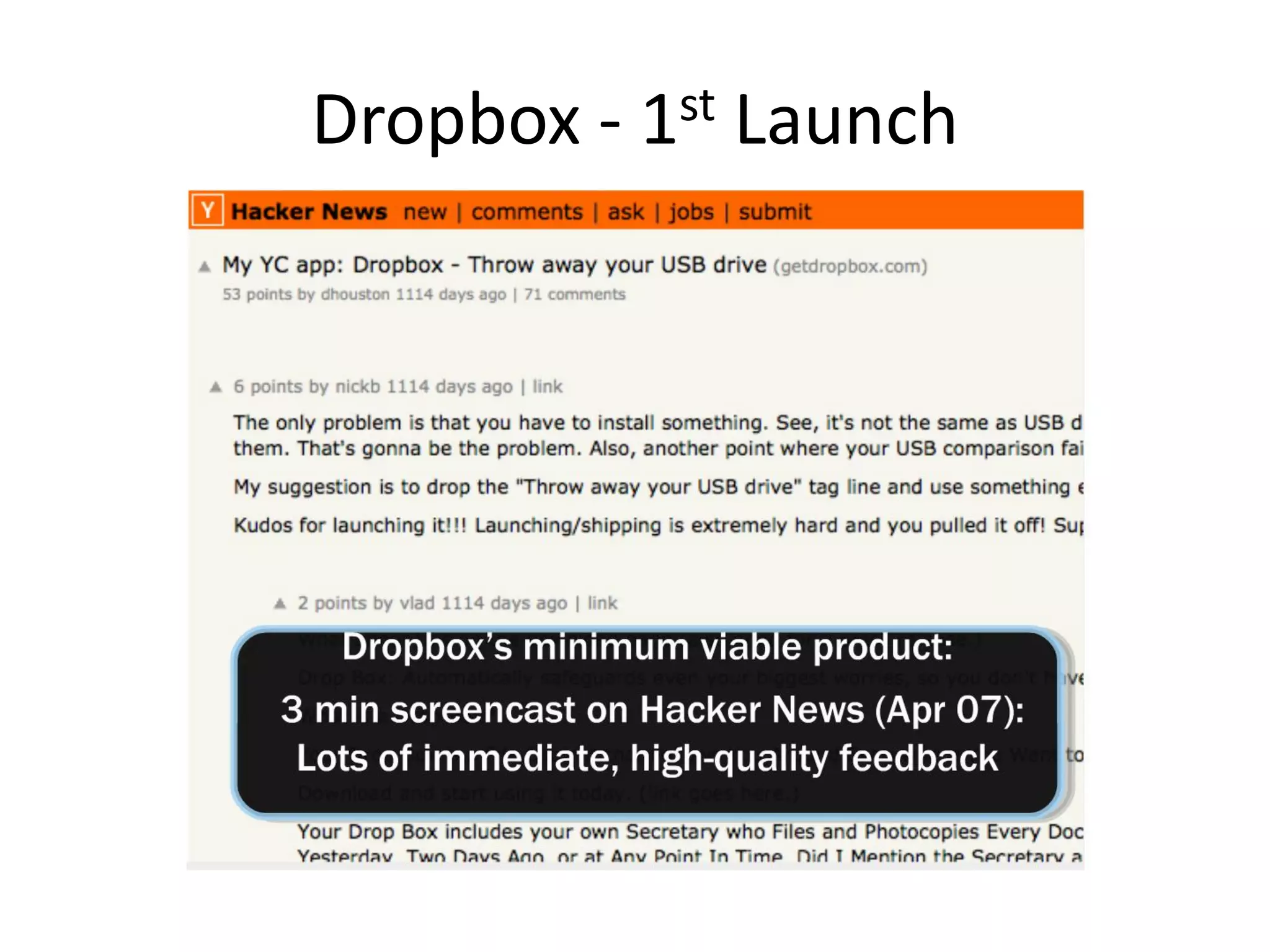 Dropbox - 1st Launch
 
