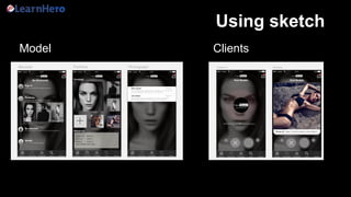 Using sketch
Model Clients
 