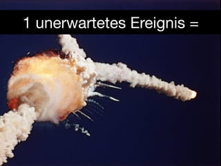 1 unerwartetes Ereignis =
 