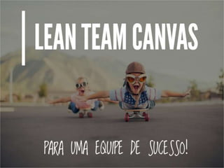 Lean team canvas