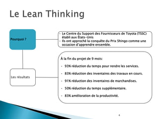 La production Lean applique des principes « Agiles » pour adresser le défi des variations.