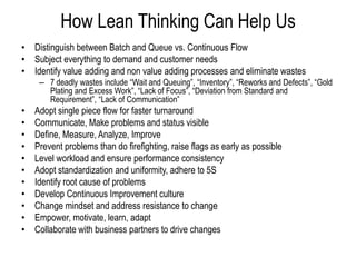 Helps in visualizing many causes for a problem