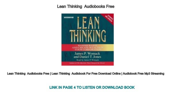 lean thinking audiobook free download