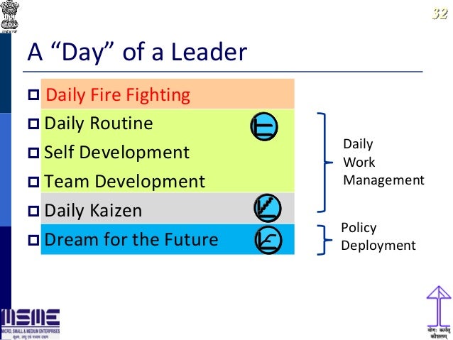 lean thinking and daily work management