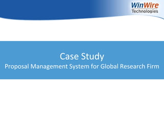 © 2010 WinWire Technologies
 