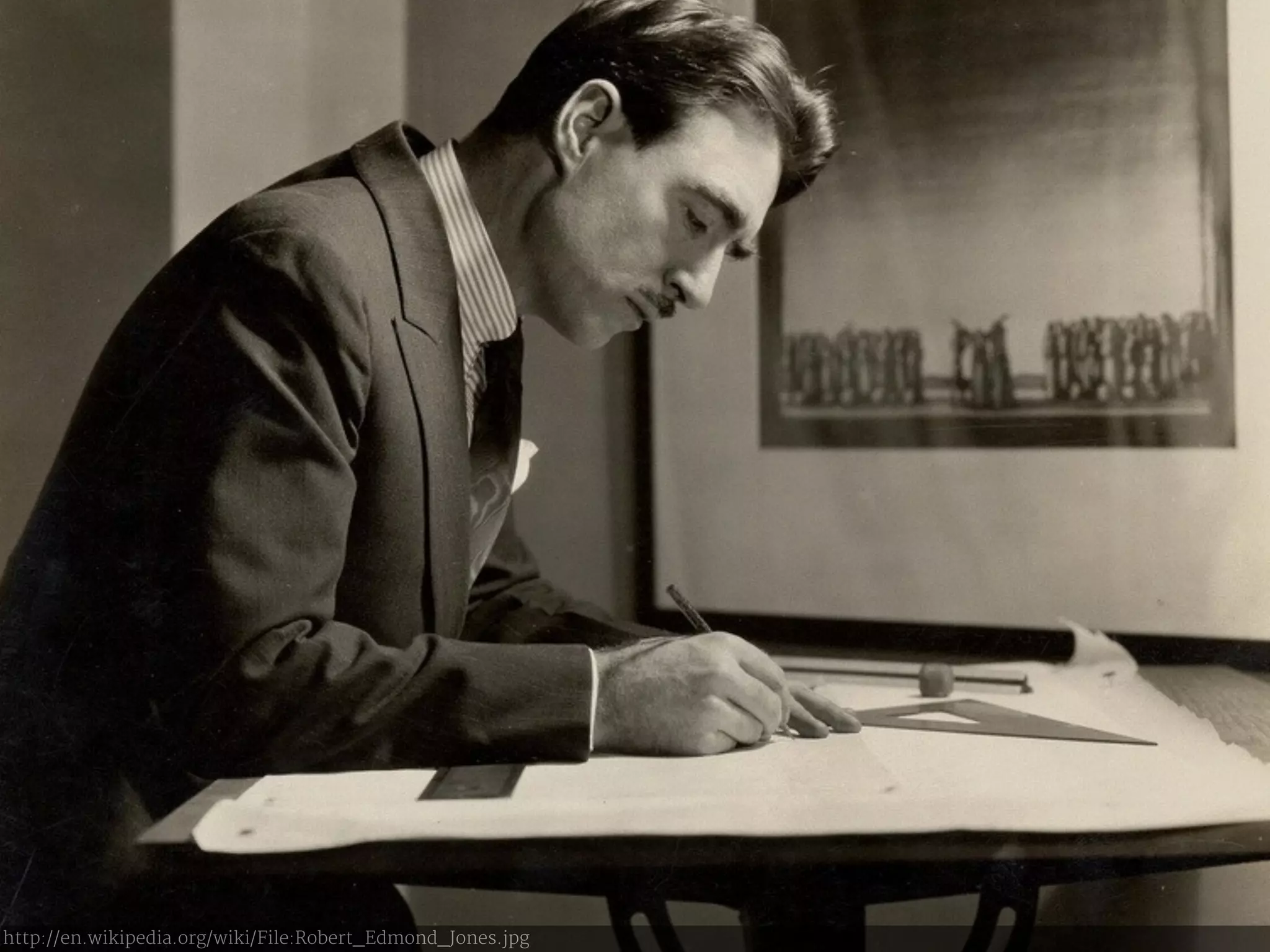 http://en.wikipedia.org/wiki/File:Robert_Edmond_Jones.jpg 
 