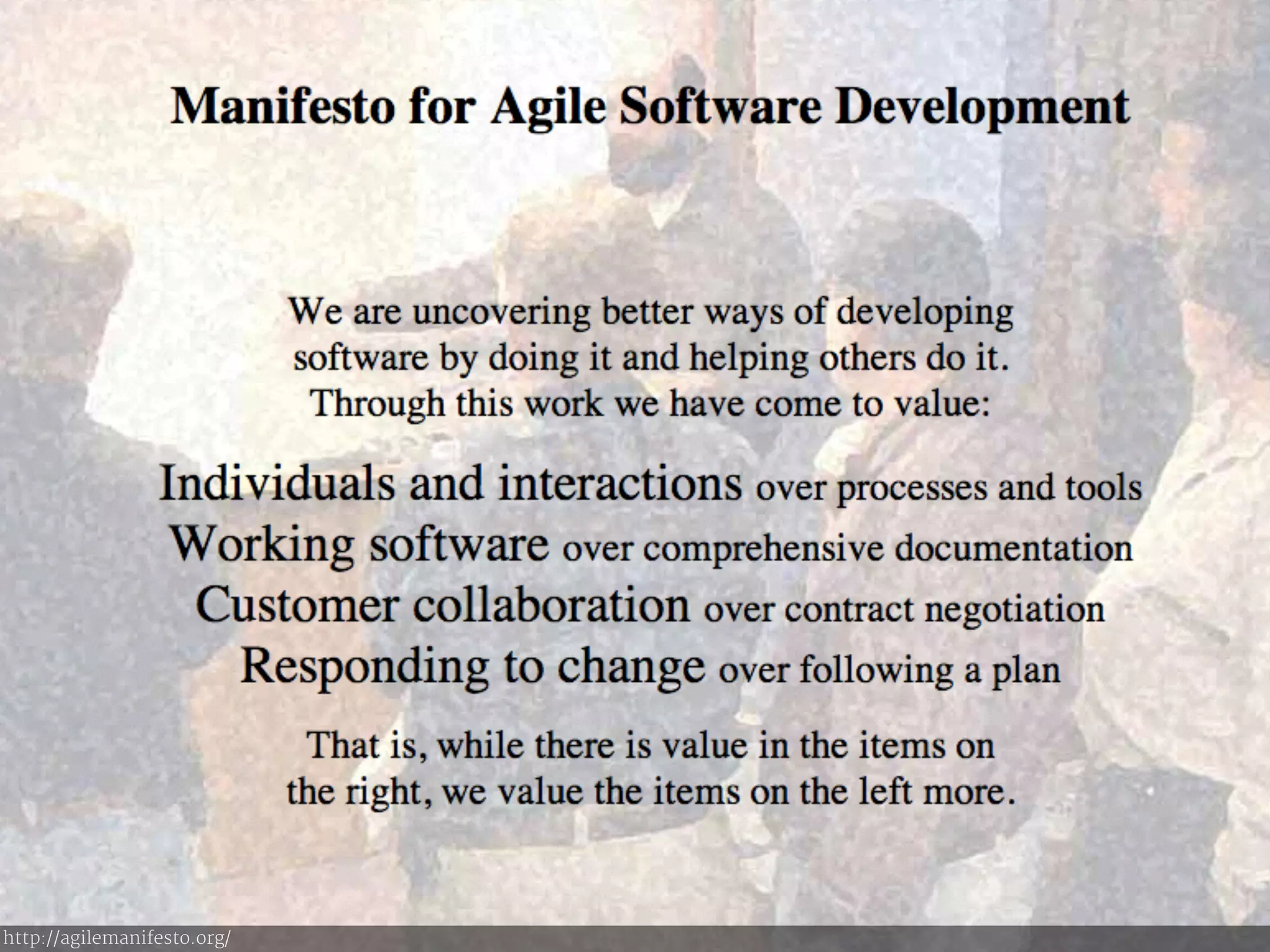 http://agilemanifesto.org/ 
 