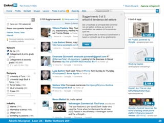 Alberto Mucignat - Lean UX - Better Software 2011   26
 