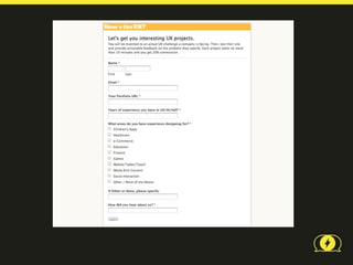 Eric,                 Justine, UX Designer
Founder Chef Surﬁng   HCI Grad, Berkeley
 