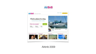 Airbnb 2009
 