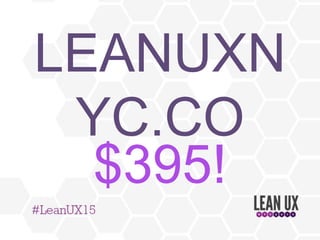 LEANUXNYC.CO
only $395!
 