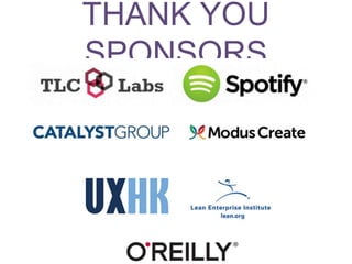 THANK YOU SPONSORS
 