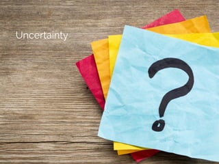 Marco Calzolari / Agile Reloaded / 2015
Uncertainty
 