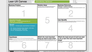 [wnc][wnc]
Anwender & Kunden
Definition der … 1. Primär-Kundensegmente und …
2. Sekundär-Kundensegmente.
„Online-Banking - Self Service“
Beispiel:
(Personas —> Anforderungen unterschiedlicher Archetypen)
• PK - Schüler & Studenten (Early Adopter), 18-25 Jahre
• PK - Investment-Kunden 30-50 Jahre
• PK/ GK - Immobilienkäufer, 30-45 Jahre
 