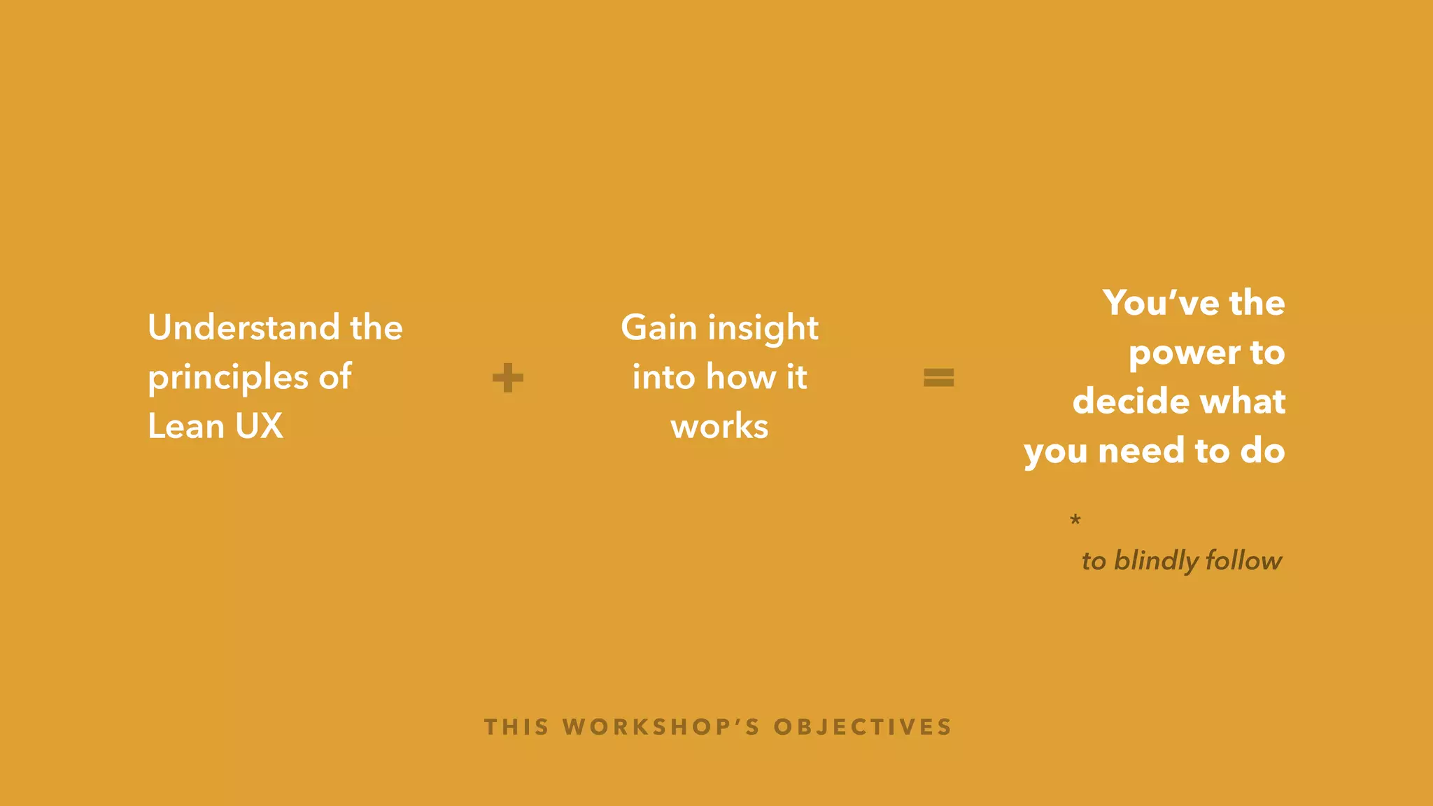 What’re we doing?
D E F I N I T I O N S
 