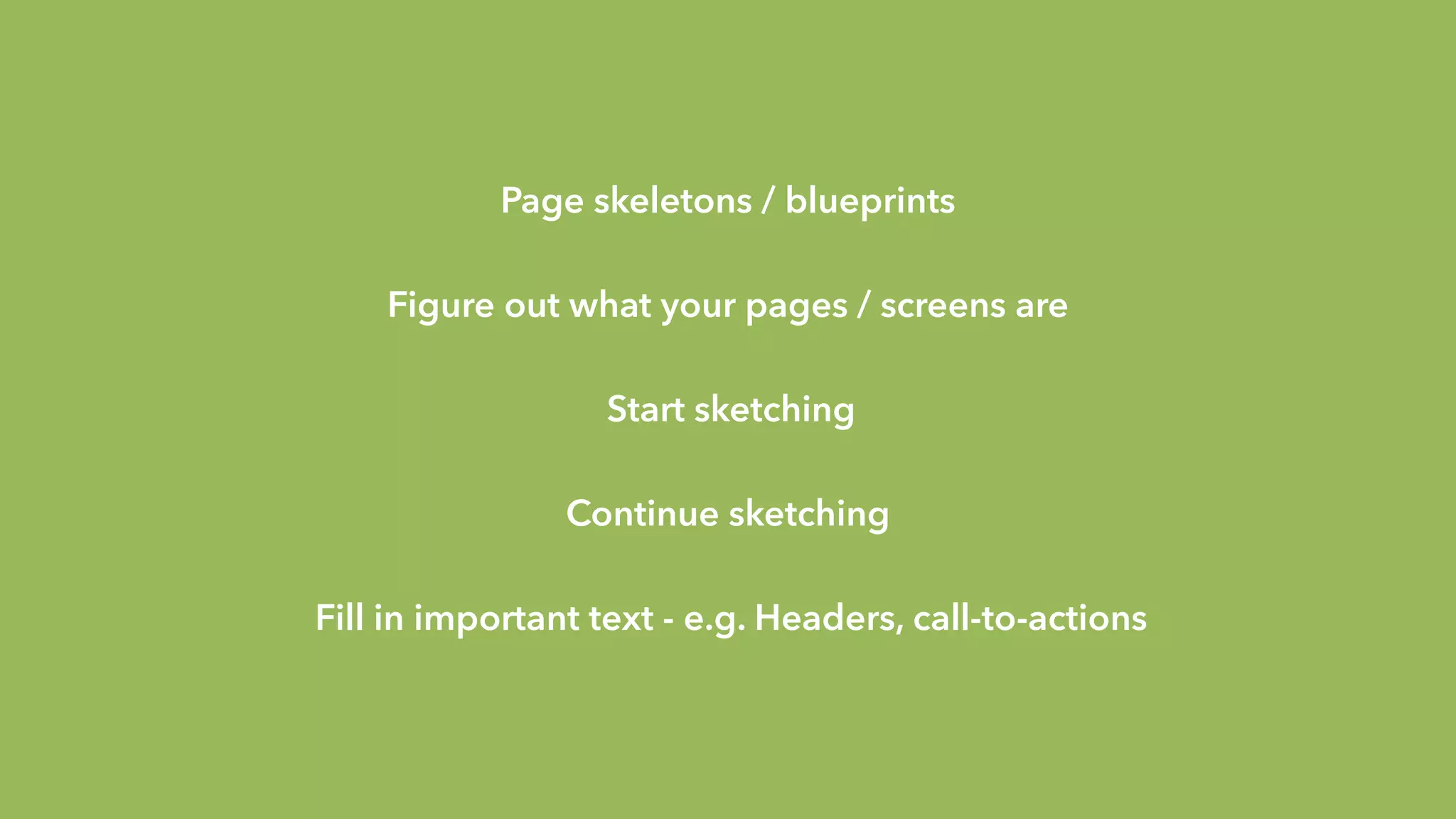 C R E AT E
Prototyping!
05
 