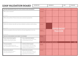B&H – Lean Idea Validation | PDF