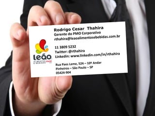 Apresentação no Prêmio PMO do Ano 2013