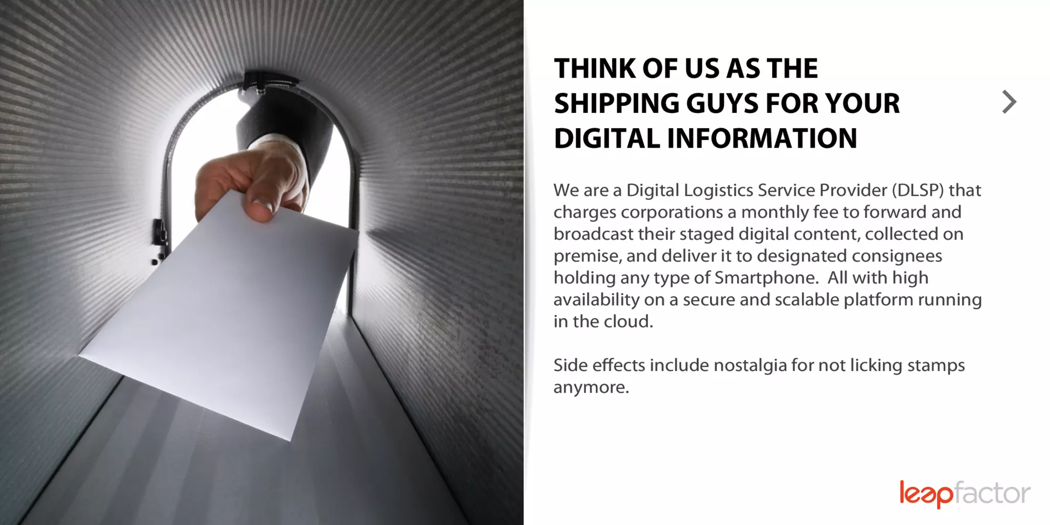 Leapfactor Postcards 2009