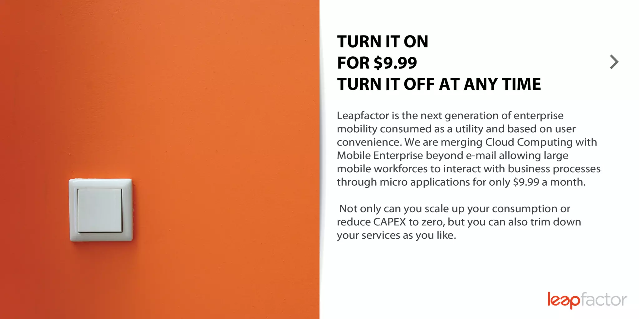 Leapfactor Postcards 2009