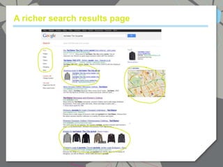 A richer search results page
 