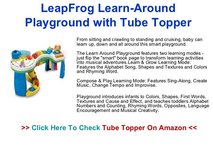 leapfrog learn around playground