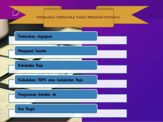 Peruntukan Asas Dalam Perlembagaan Malaysia