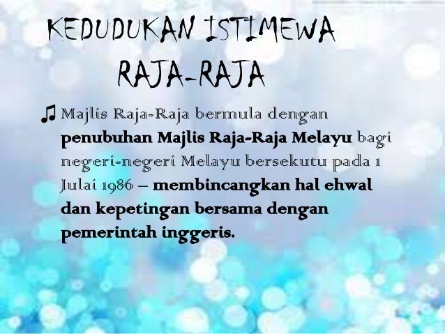 Peruntukan Asas Dalam Perlembagaan Malaysia