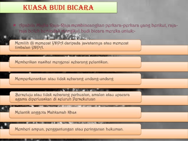 Peruntukan Asas Dalam Perlembagaan Malaysia