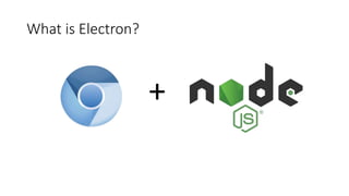 What is Electron?
+
 