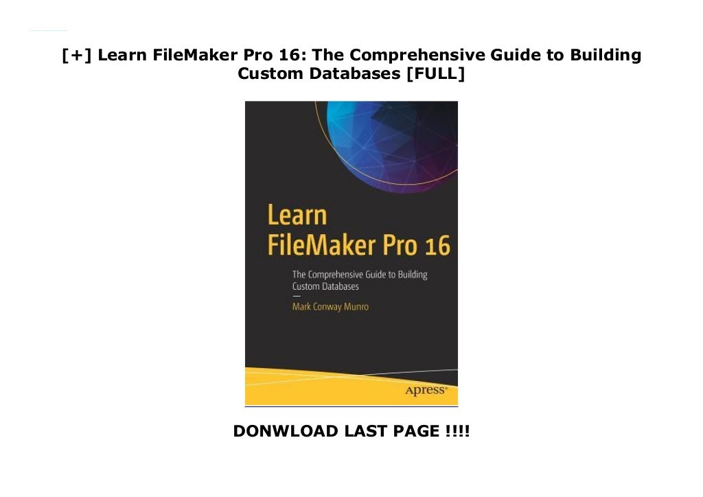 learn filemaker pro 16 learn filemaker pro 16